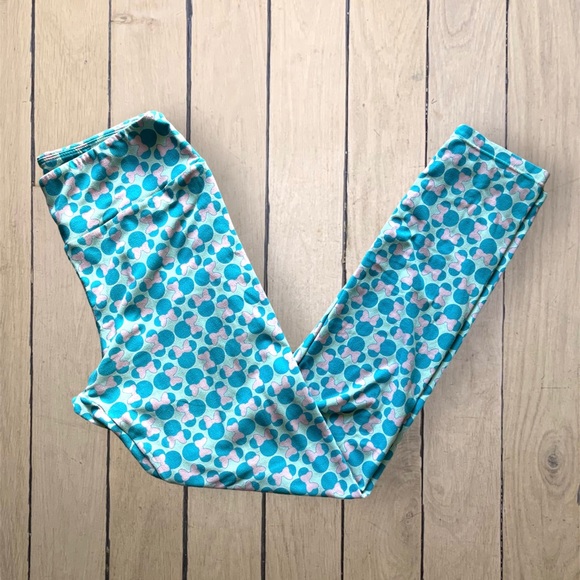 LuLaRoe x Disney Minnie Mouse Leggings - Picture 2 of 4